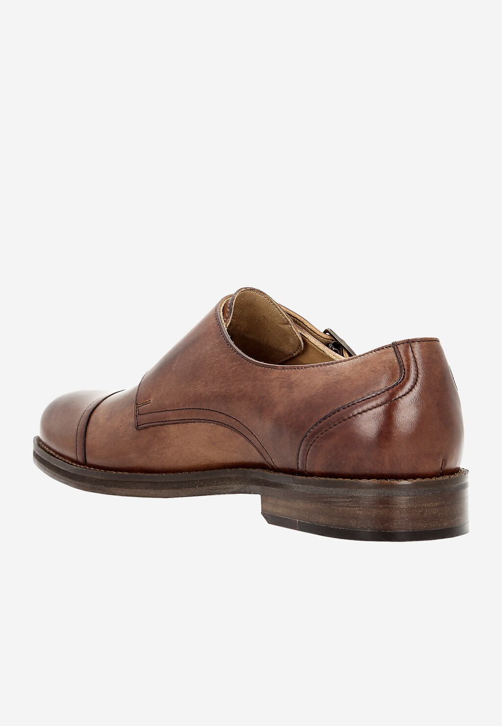 Brązowe męskie półbuty 6042-52 Widok 3