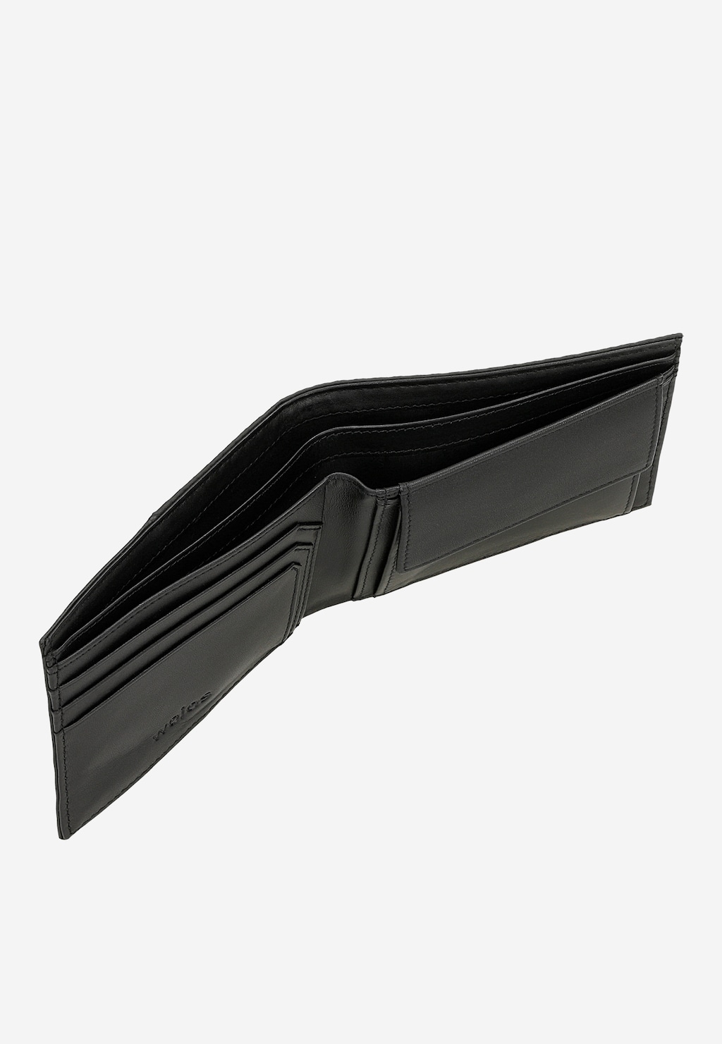 Černá pánská peněženka se zajímavou texturou a RFID ochranou proti krádeži 91100-81 Widok 6