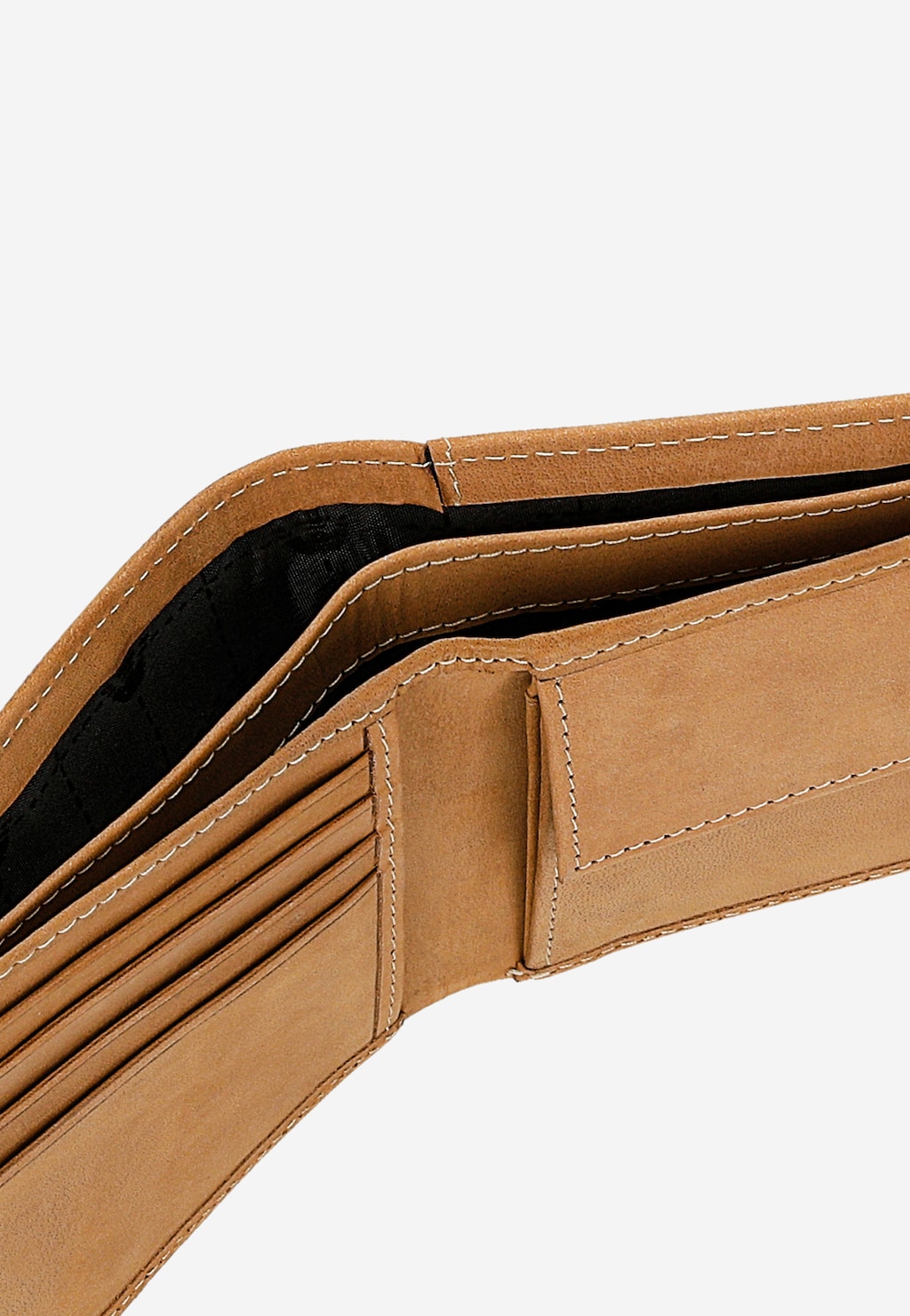 Světle hnědá pánská peněženka s tmavou vložkou 91077-92 Widok 6