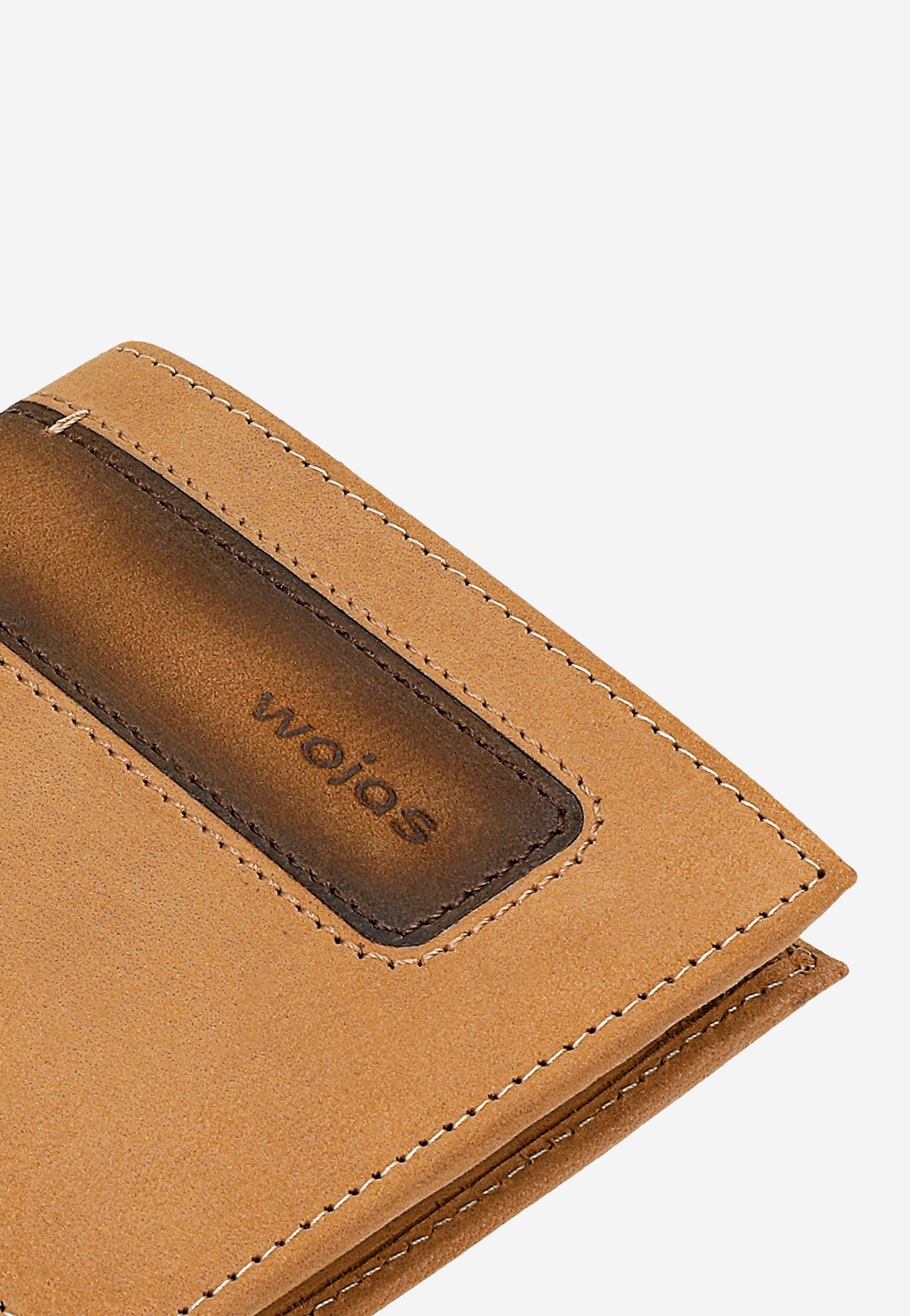 Světle hnědá pánská peněženka s tmavou vložkou 91077-92 Widok 8