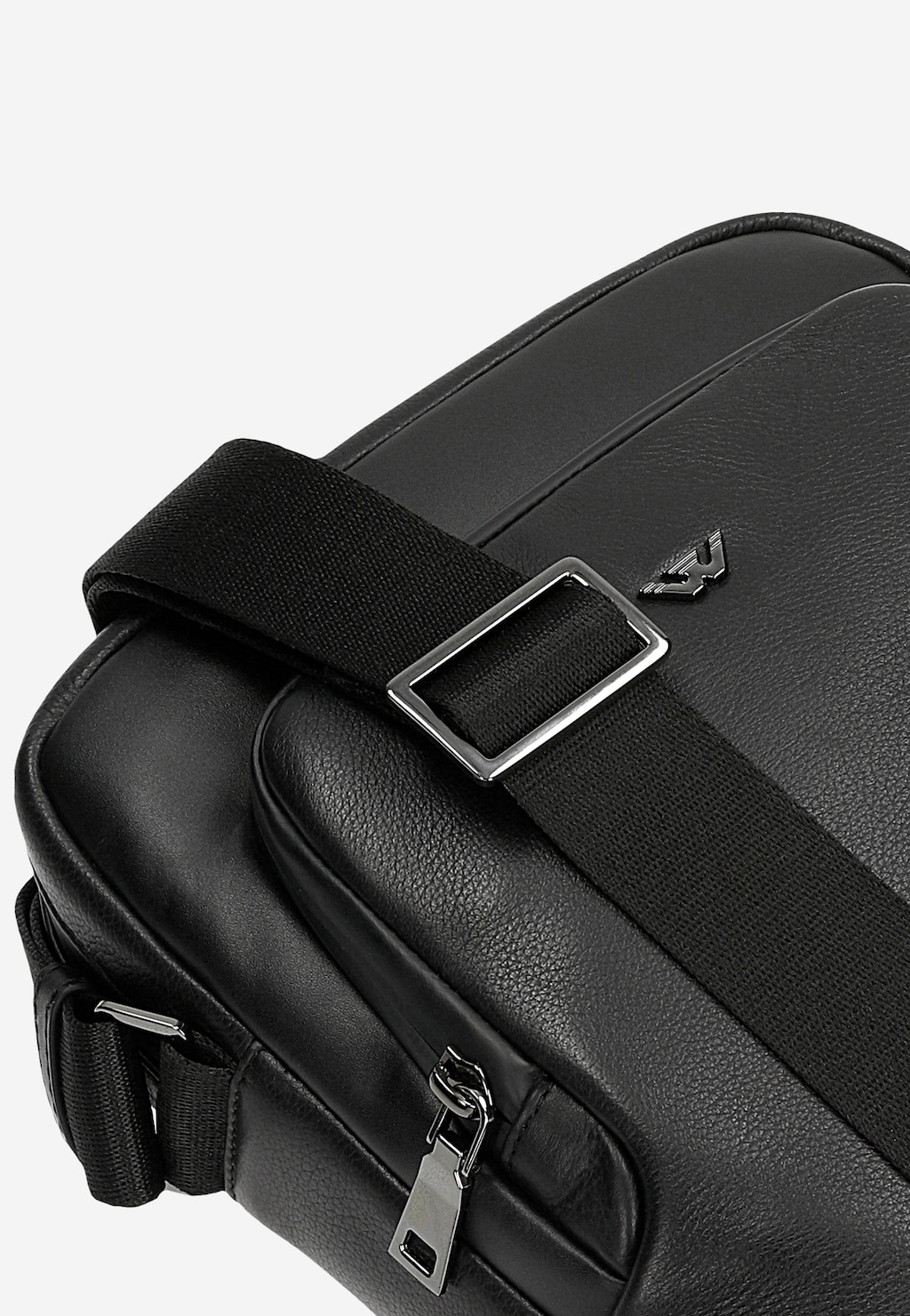 Malá čierna pánska taška na rameno 80023-51 Widok 8