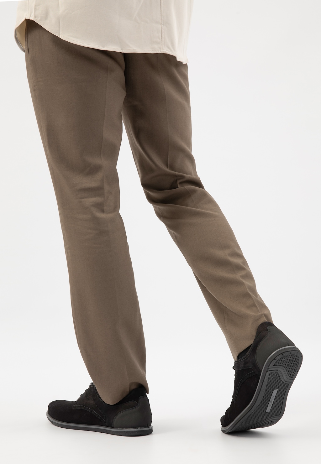 Čierne pánske sneakersy na plochej podrážke 10027-71 Widok 7