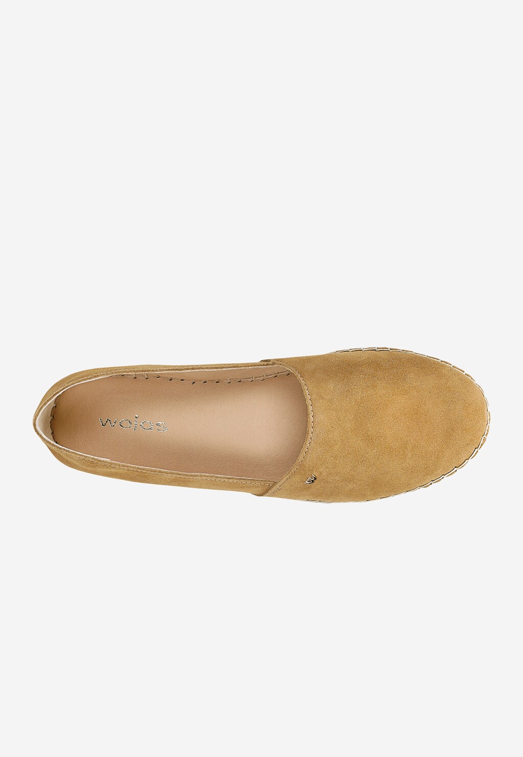 Hnědé dámské espadrilky s jutovým provázkem 46325-63 Widok 4