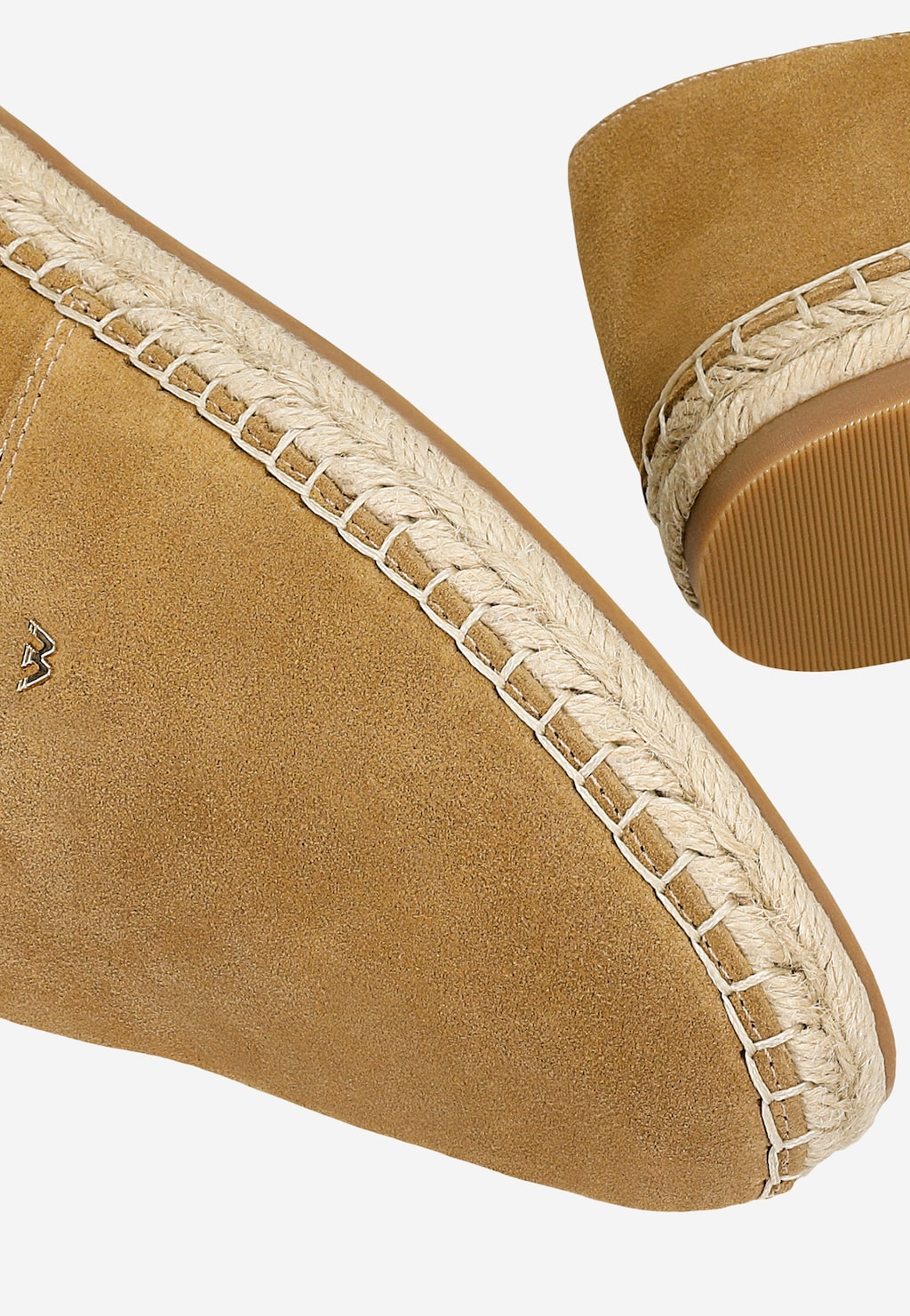 Hnědé dámské espadrilky s jutovým provázkem 46325-63 Widok 6