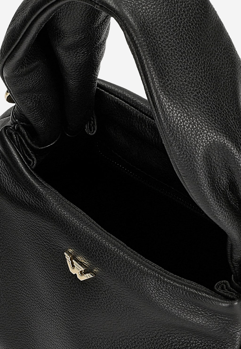 Malá černá dámská kabelka z hladké kůže 80392-51 Widok 6