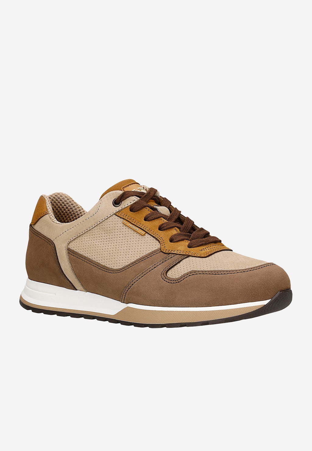 Hnědo-béžové pánské tenisky 10243-22 Widok 2