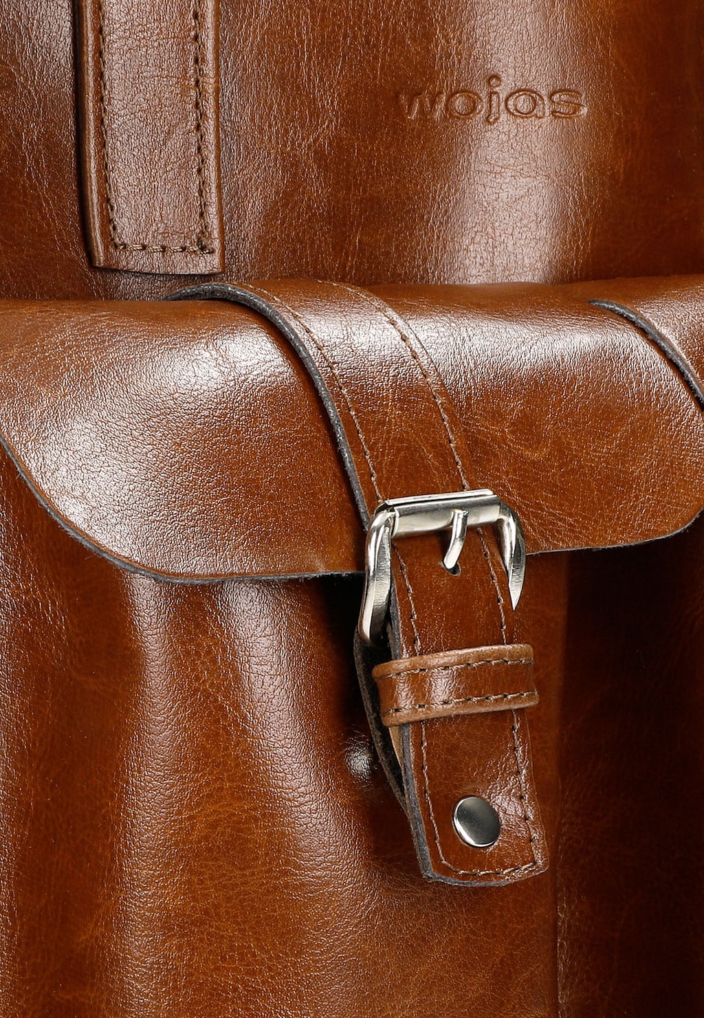 Veľká hnedá dámska kabelka s vonkajšími vreckami 80245-52 Widok 6