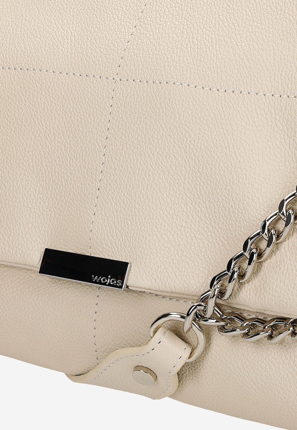 Malá béžová kožená kabelka pro každodenní nošení 80416-54 Widok 6
