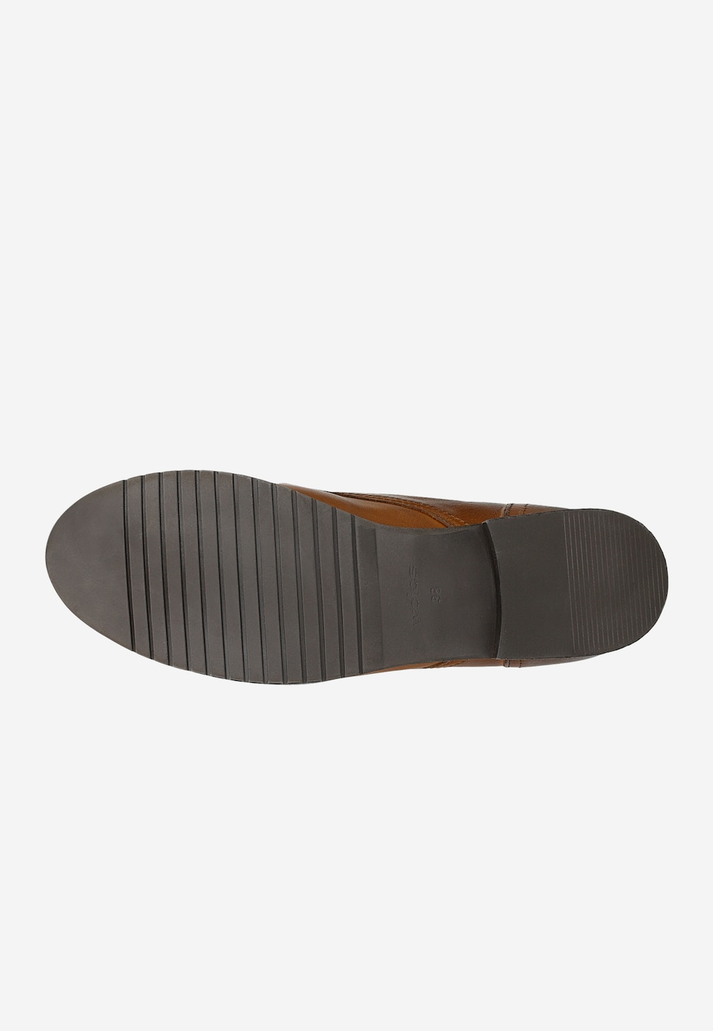 Svetlohnedé dámske šnurovacie čižmy 64078-53 Widok 6