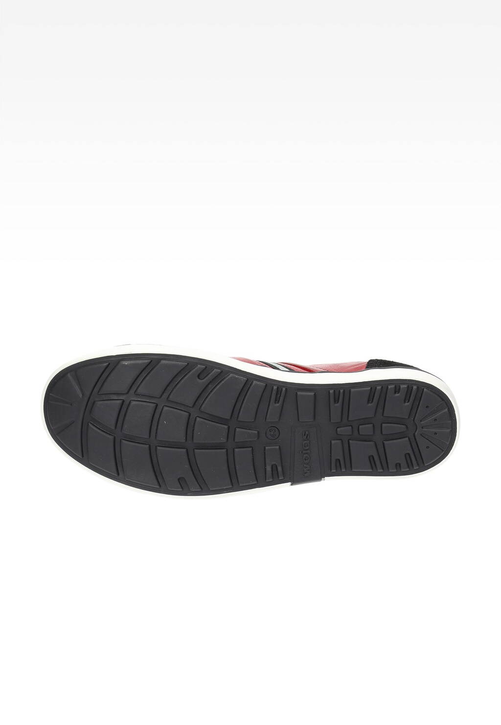 Czerwone męskie półbuty 5031-75 Widok 1