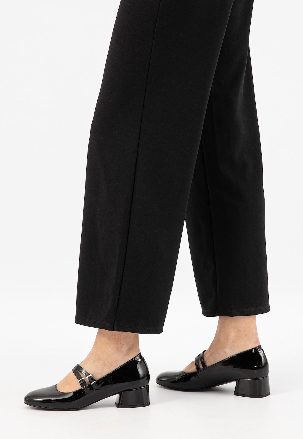 Dámske lakované Mary Jane na podpätku 44054-31 Widok 8