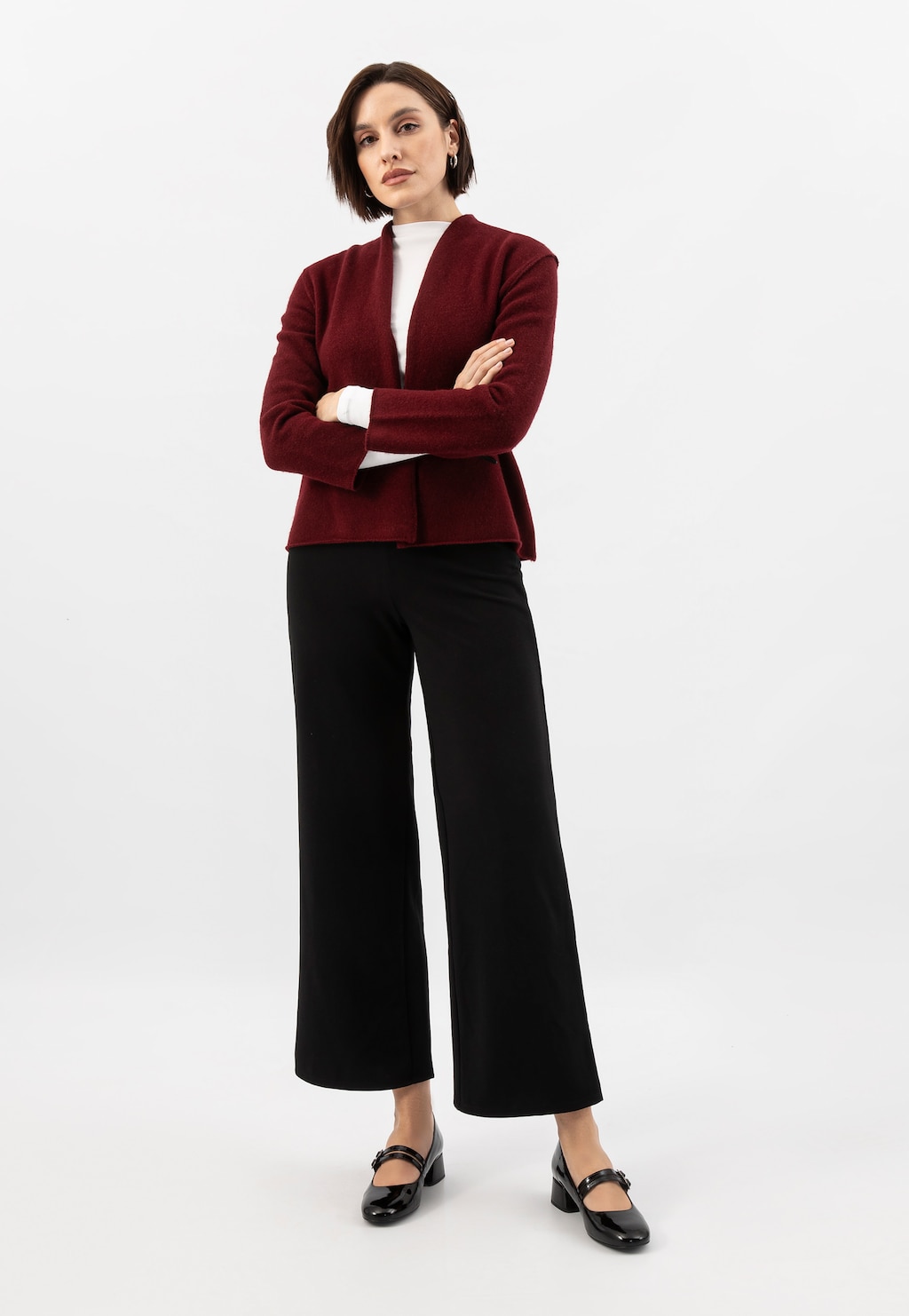 Dámske lakované Mary Jane na podpätku 44054-31 Widok 9