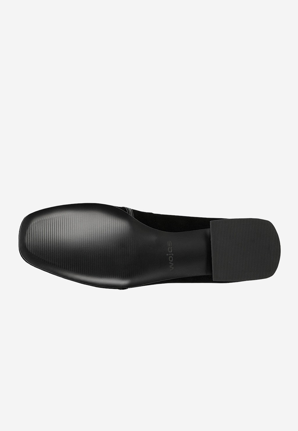 Černé baleríny s lakovaným páskem přes nárt 44051-71 Widok 6
