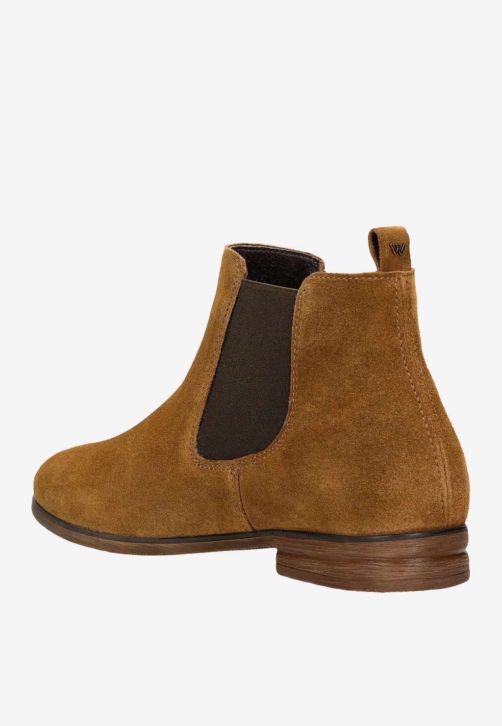 Nízke čižmy z velúrovej kože na každodenné nosenie 9503-62 Widok 4