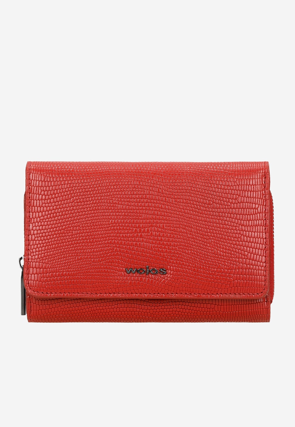 Červená dámska peňaženka z lícovej kože 91036-45 Widok 2