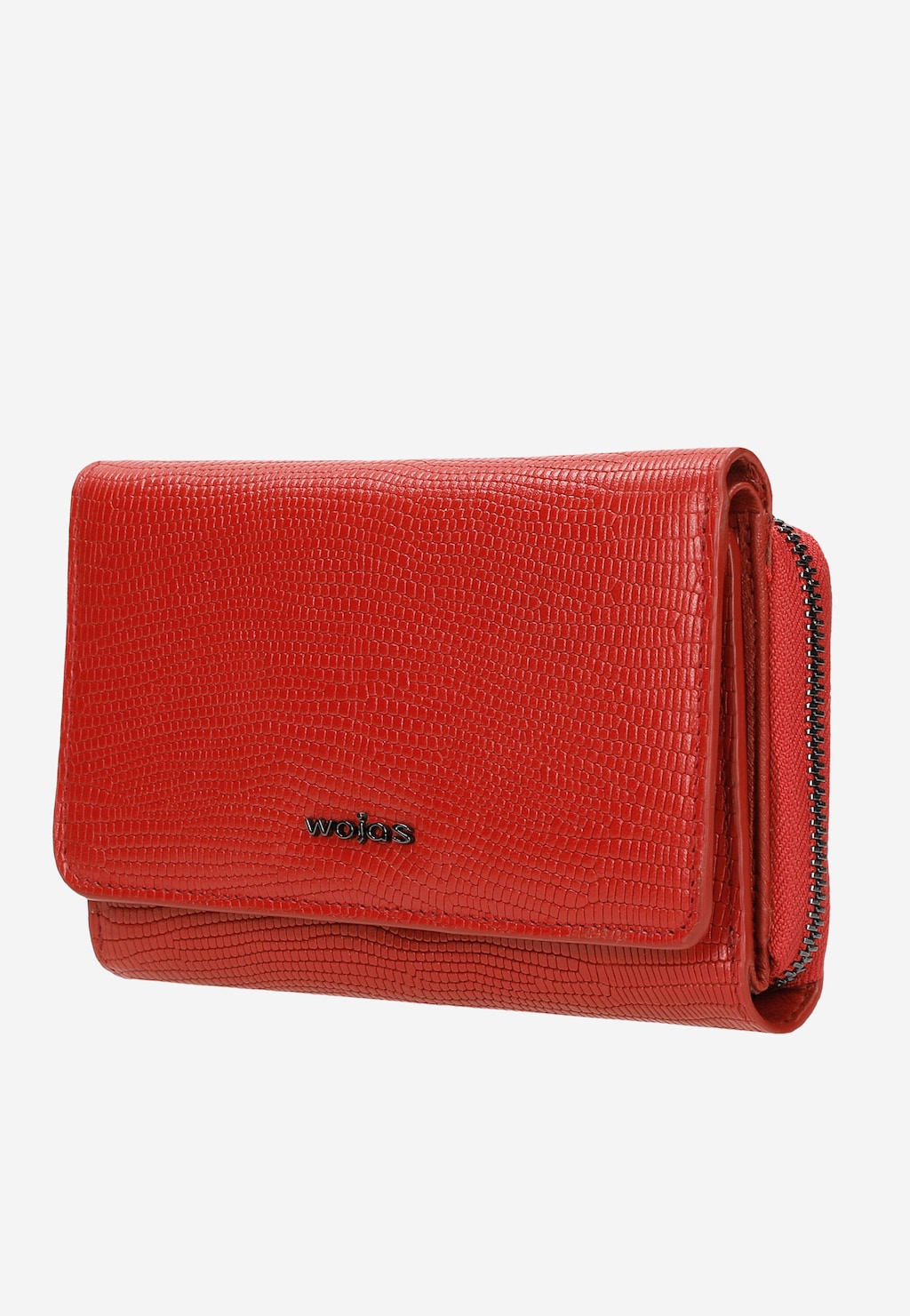 Červená dámska peňaženka z lícovej kože 91036-45 Widok 3