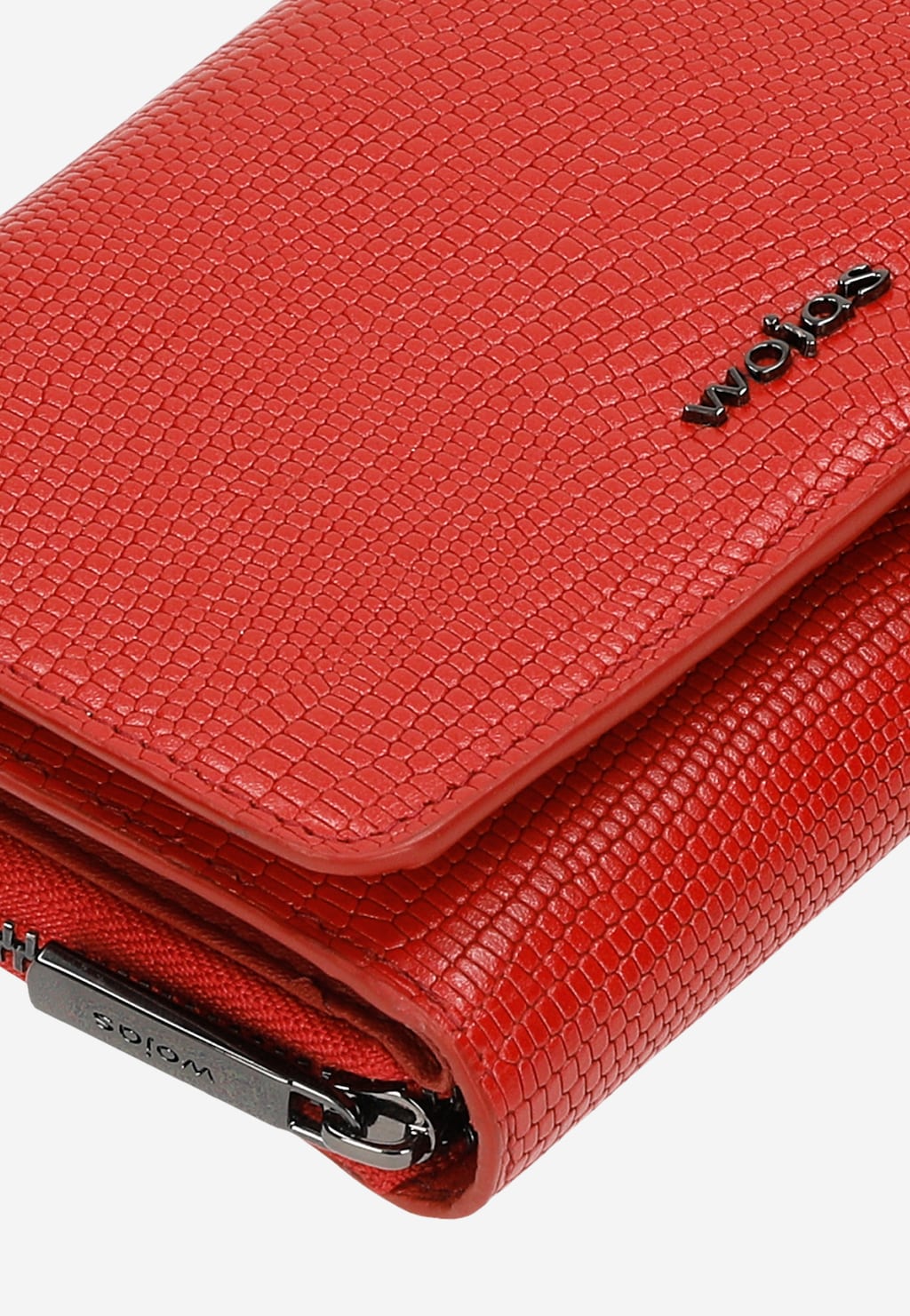 Červená dámska peňaženka z lícovej kože 91036-45 Widok 8