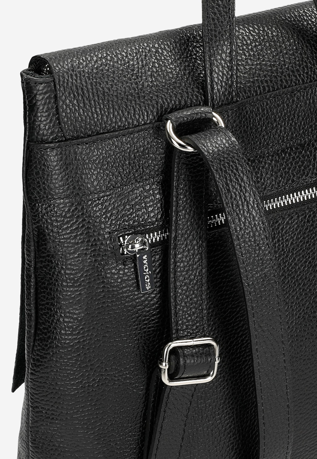 Praktický batoh/kabelka z kože 80266-51 Widok 6