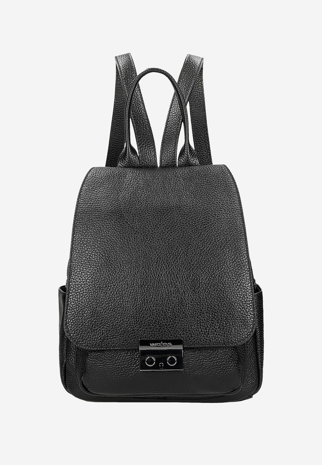 Kvalitní kožený dámský batoh v černém provedení 80264-71 Widok 2