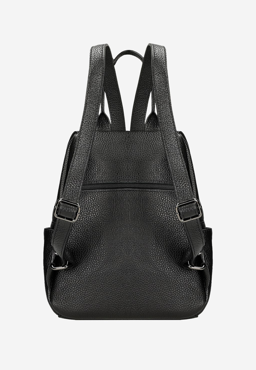 Kvalitní kožený dámský batoh v černém provedení 80264-71 Widok 4