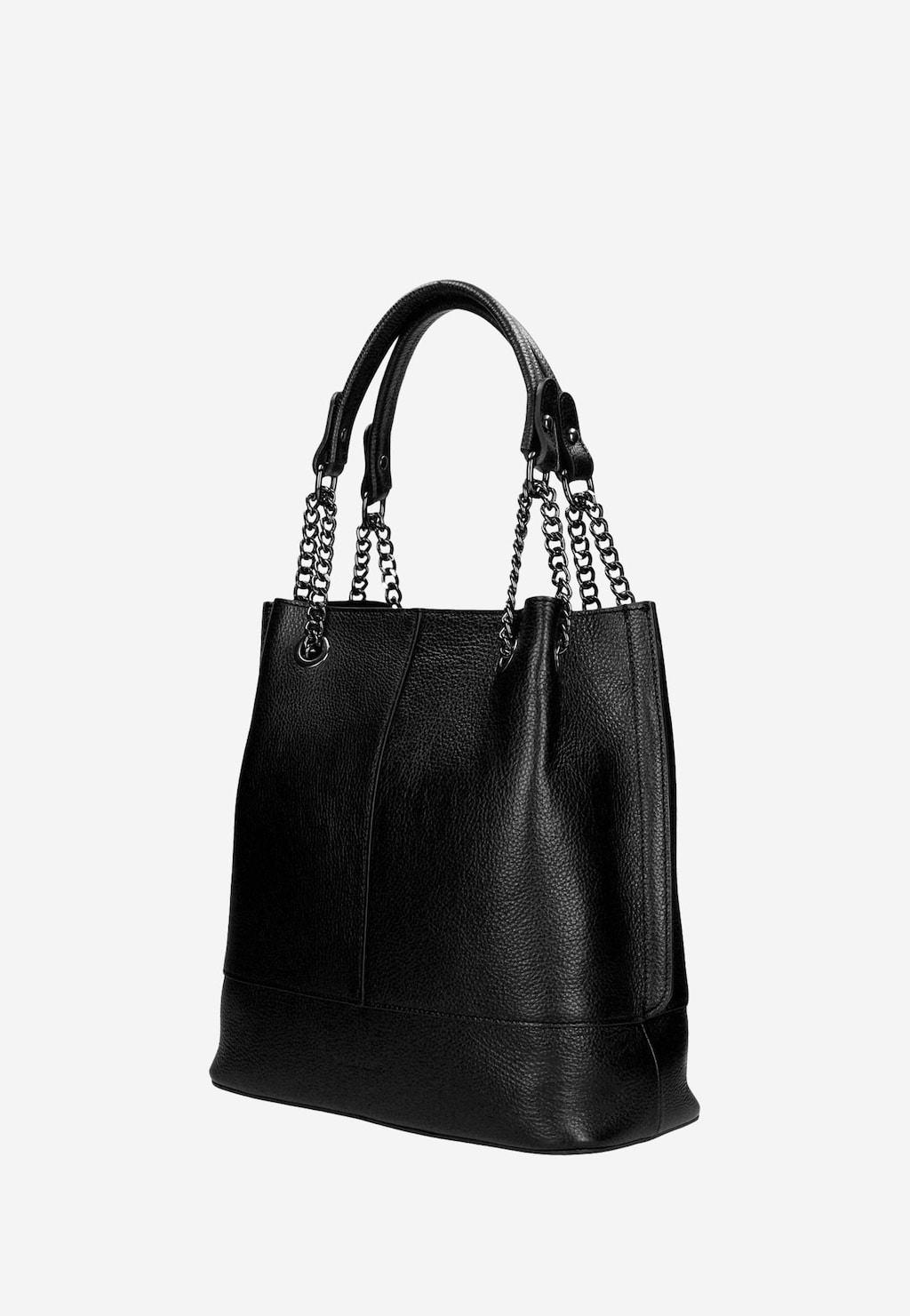 Veľká čierna dámska kabelka 80105-51 Widok 3