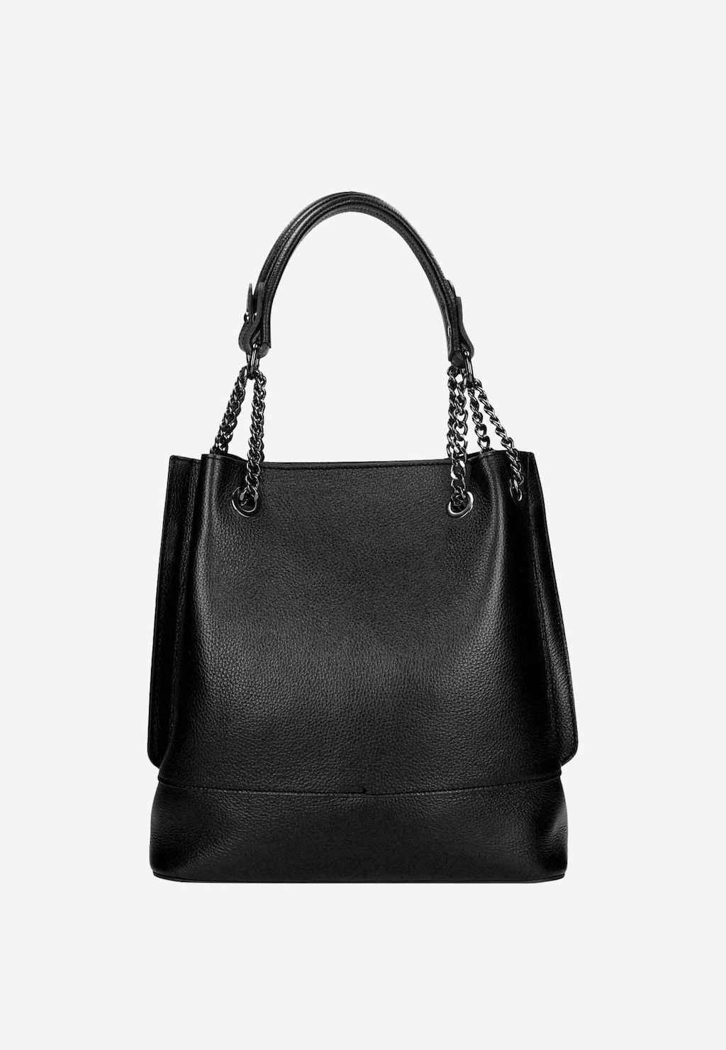 Veľká čierna dámska kabelka 80105-51 Widok 4