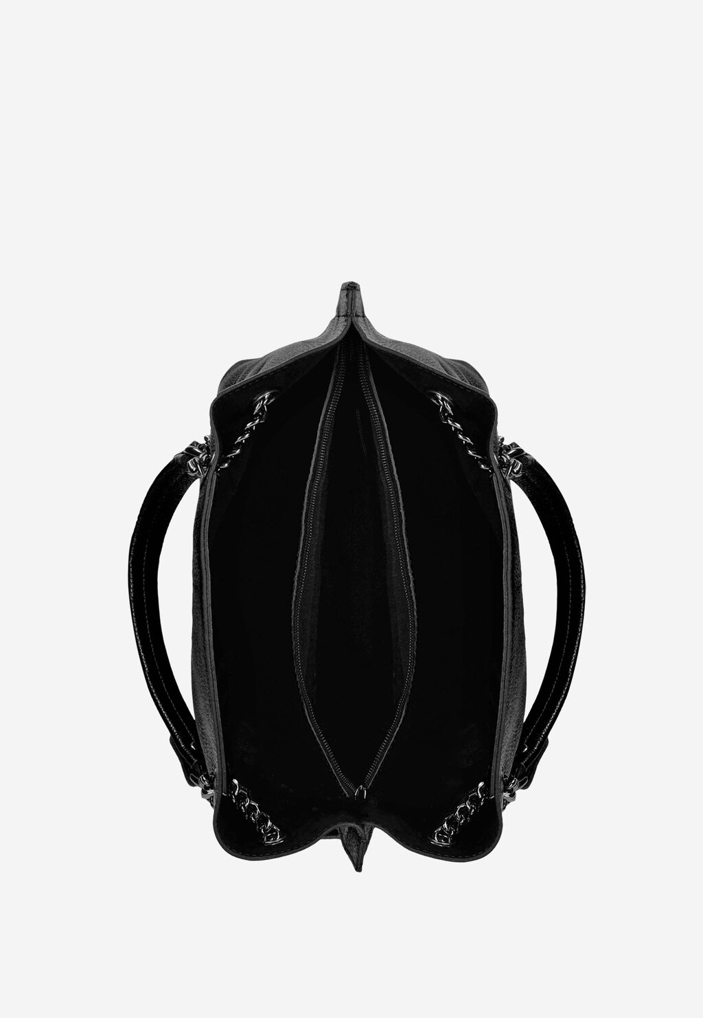 Veľká čierna dámska kabelka 80105-51 Widok 5