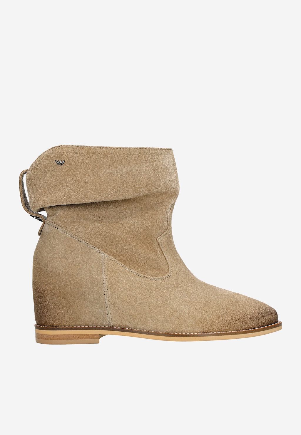 Bledohnedé členkové čižmy na prechodné obdobia 55098-64 Widok 2