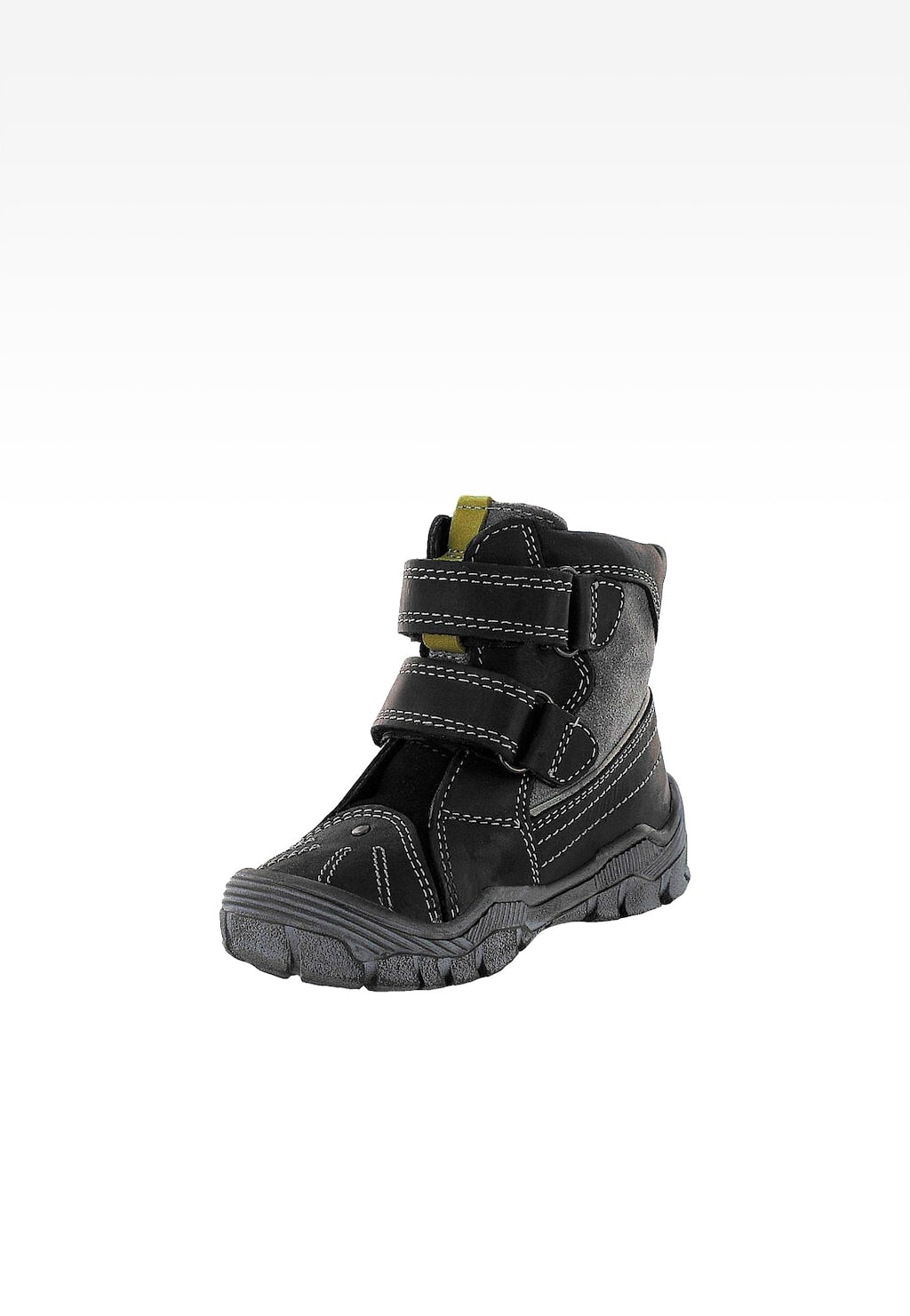 Zateplené kotníkové boty BARTEK T-61206/P8, pro chlapce, černo-šedo-zelené Widok 3