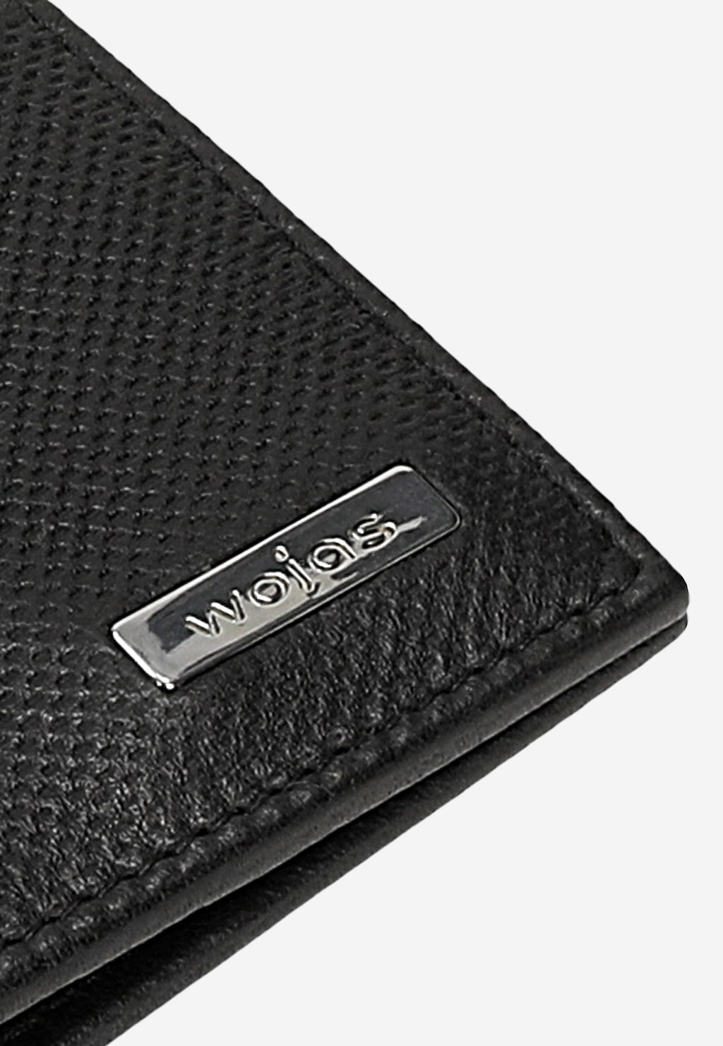 Černá kožená peněženka na karty 91110-51 Widok 6