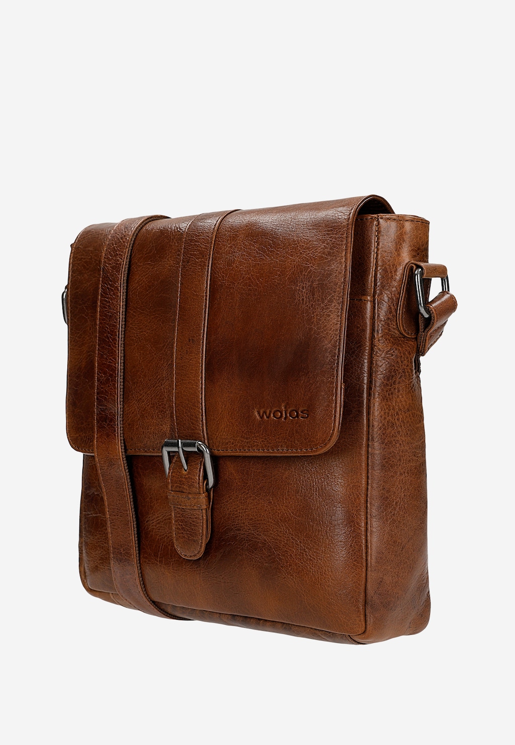 Světle hnědá kožená pánská taška přes rameno 90026-53 Widok 2