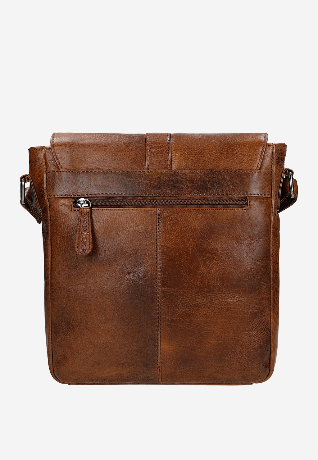 Světle hnědá kožená pánská taška přes rameno 90026-53 Widok 3