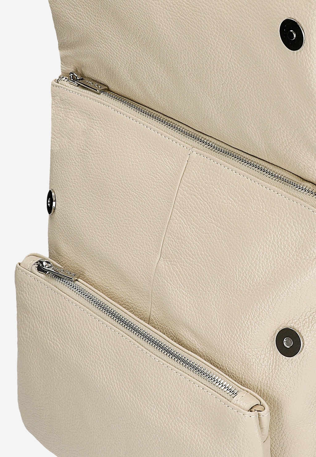 Kožený dámský batoh ve světle béžové barvě 80435-44 Widok 5