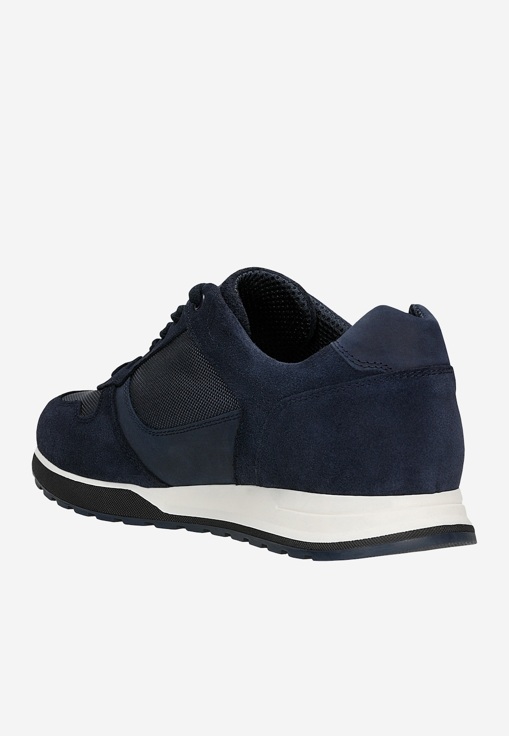 Tmavě modré pánské tenisky z kombinované kůže 10243-86 Widok 3