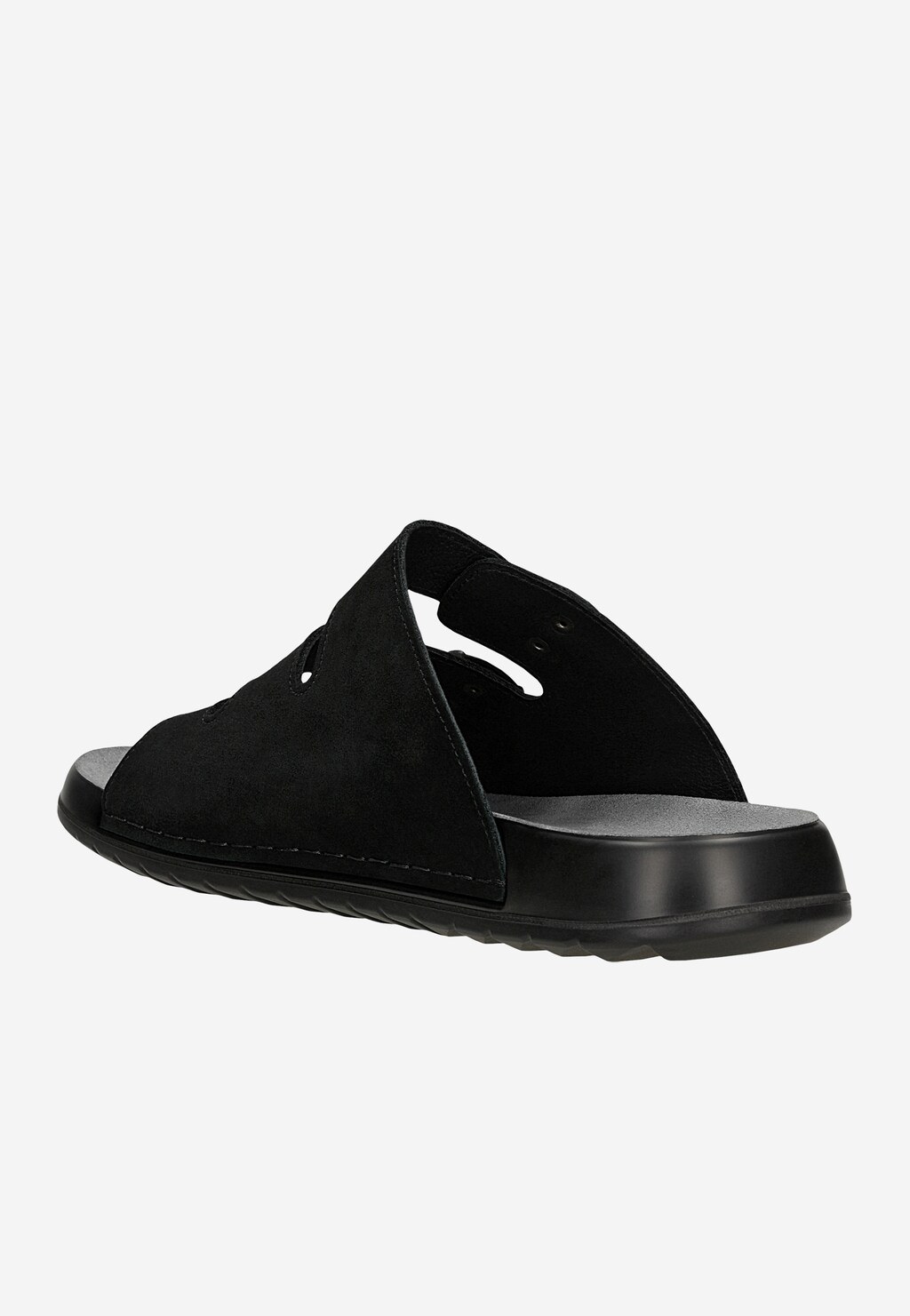 Čierne pánske šľapky s troma prackami 32033-21 Widok 3