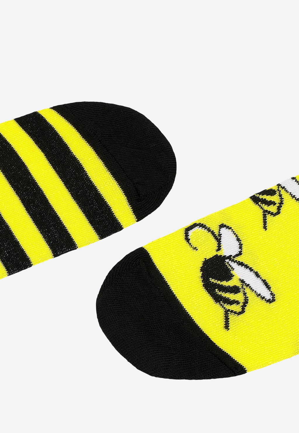 Žlto-čierne ponožky s včelkami 97068-88 Widok 2