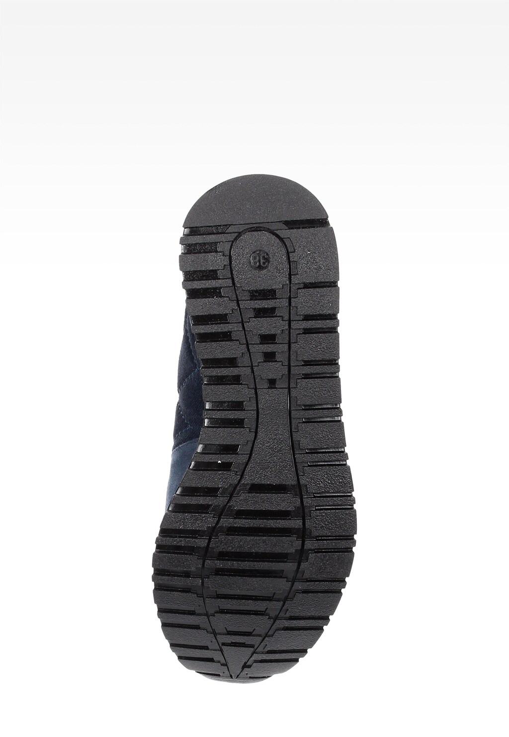 Granatowe damskie półbuty 5529-76 Widok 1