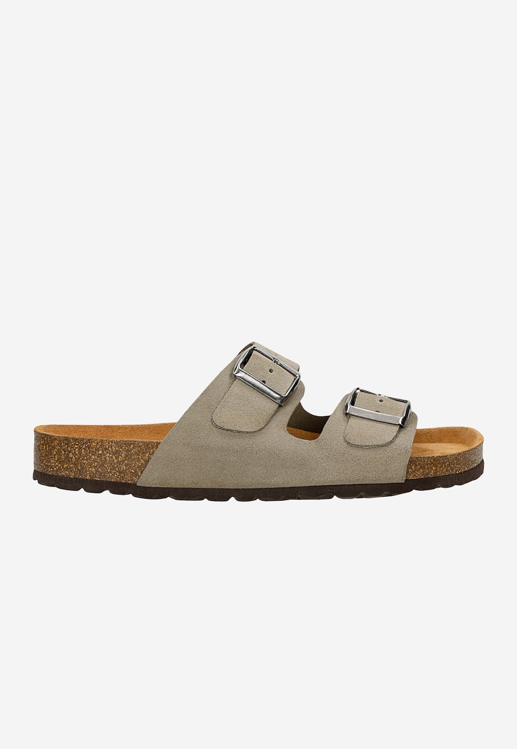 Béžové pánské pantofle na korkové podrážce 32020-64 Widok 1