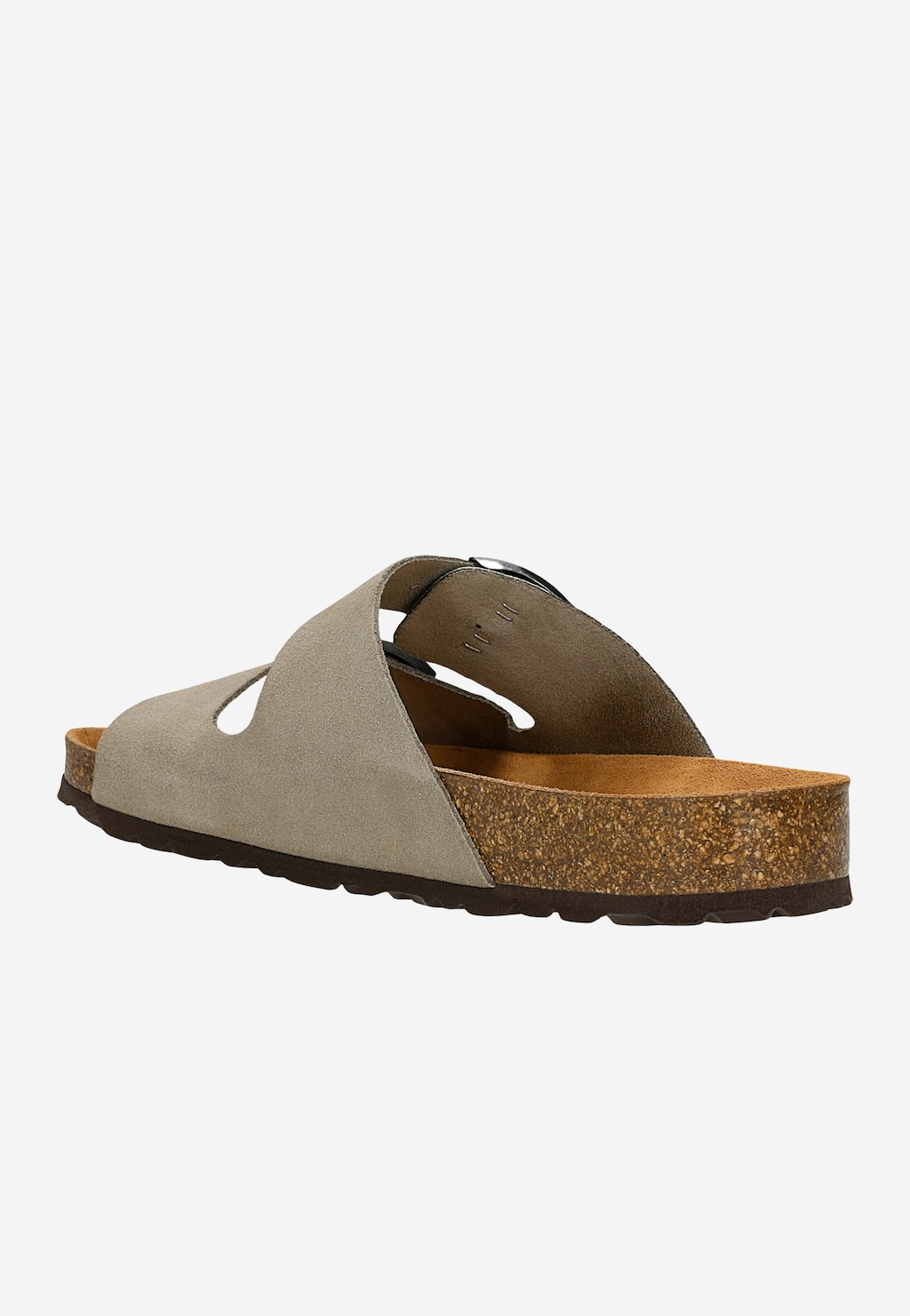 Béžové pánské pantofle na korkové podrážce 32020-64 Widok 3