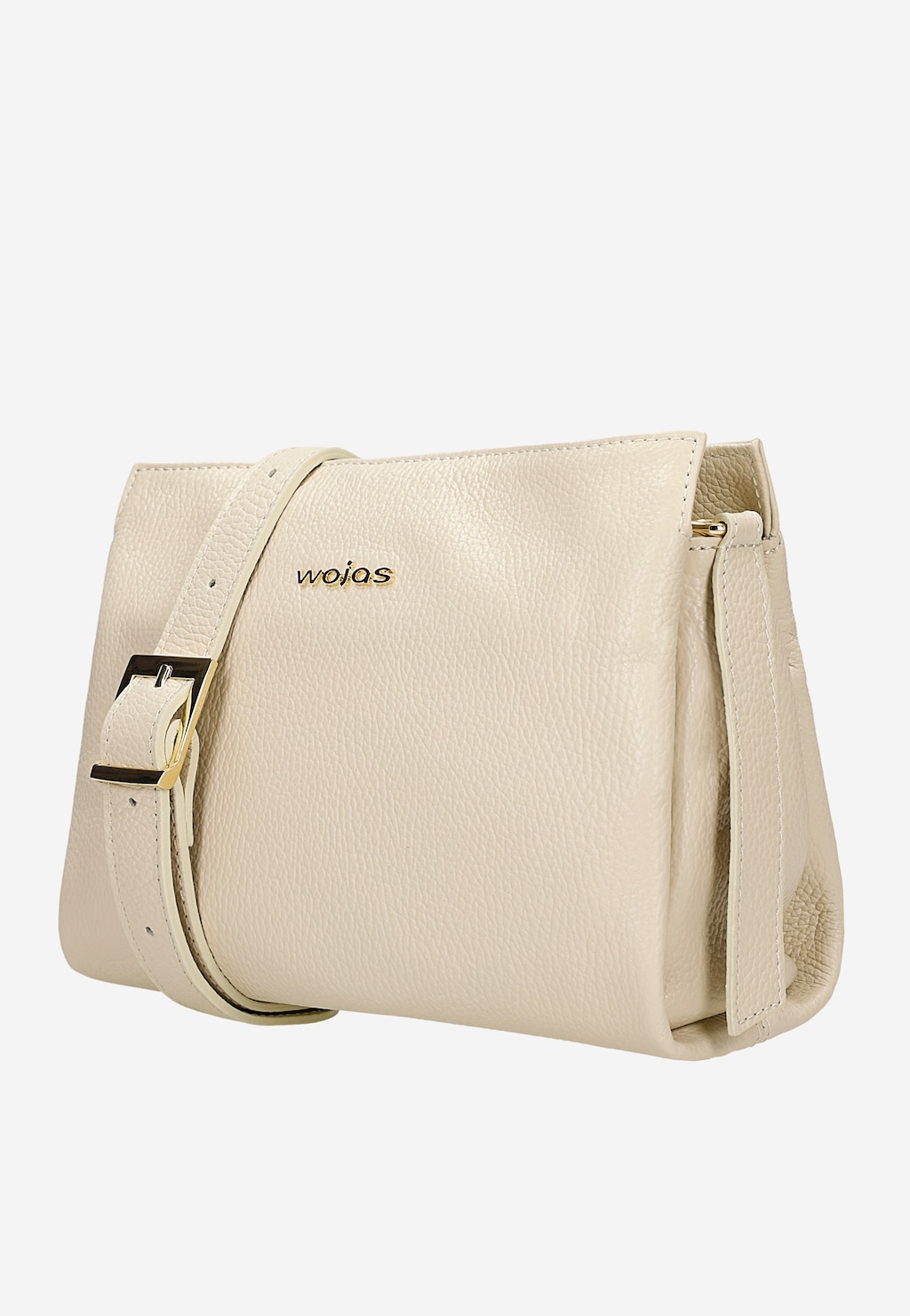 Malá béžová dámská kabelka z lícové kůže 80417-54 Widok 2