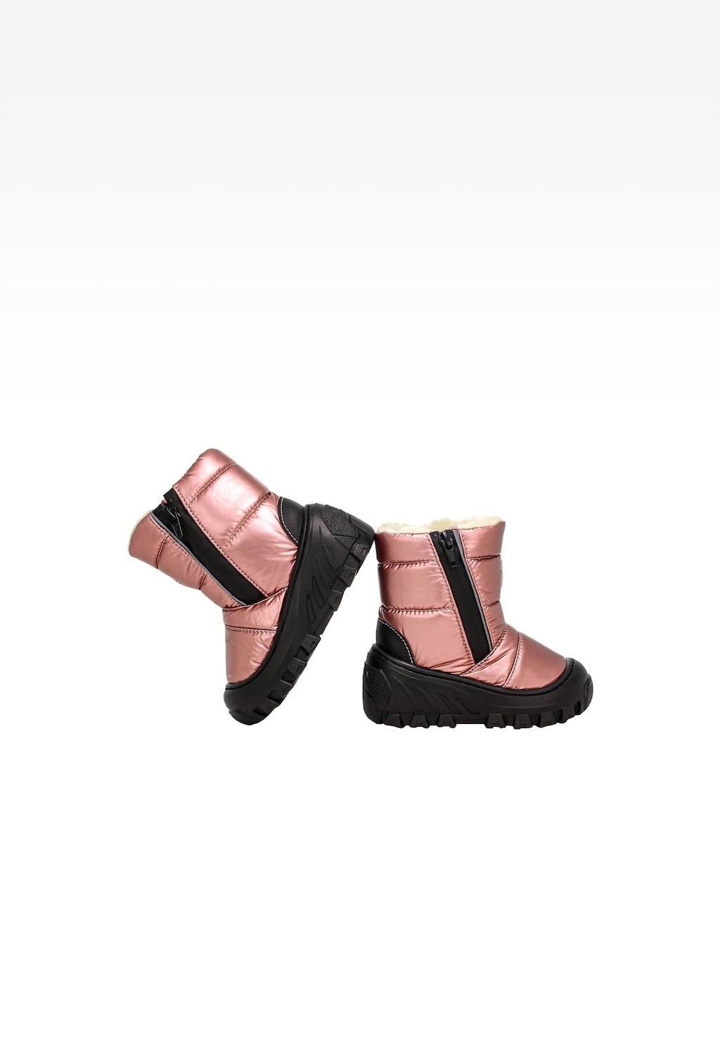 Sněhule pro dívky v barvě růžovo-zlaté BARTEK 116250-03 Widok 7