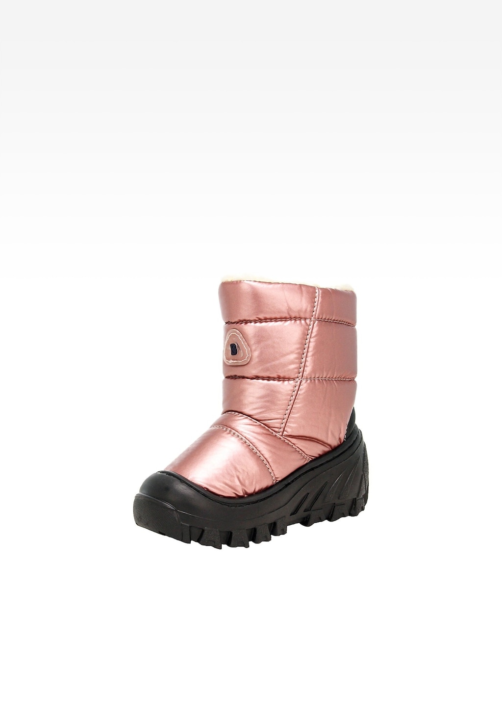 Sněhule pro dívky v barvě růžovo-zlaté BARTEK 116250-03 Widok 3