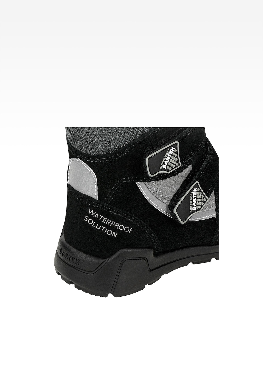 Kotníkové boty BARTEK 88006-71, černo-šedé Widok 7