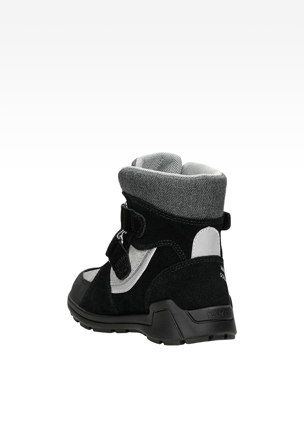 Kotníkové boty BARTEK 88006-71, černo-šedé Widok 3