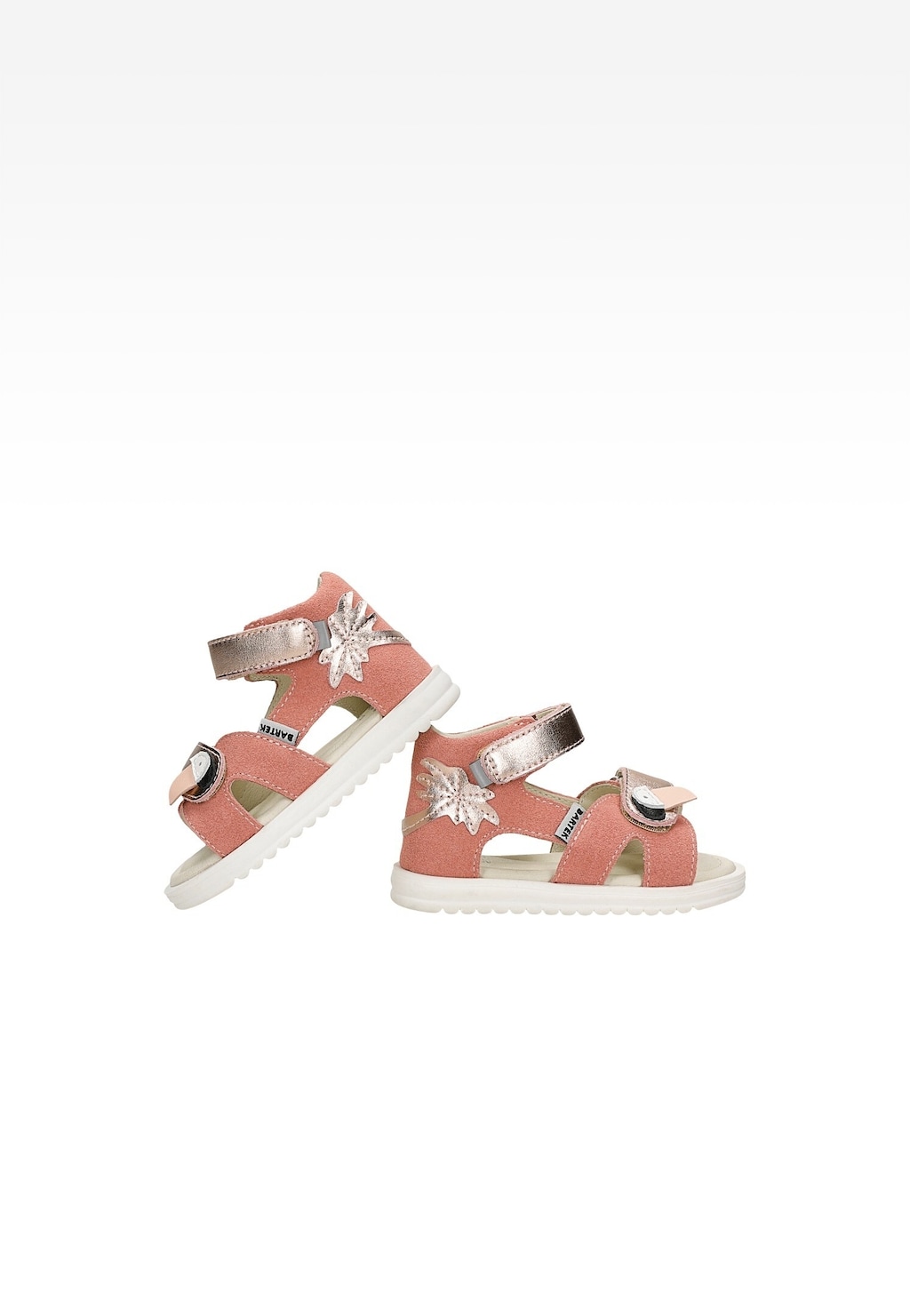 Růžové kožené sandály pro holčičky 84406-85 BARTEK Widok 6