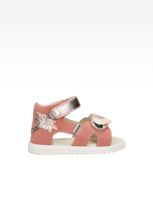 Różowe skórzane sandały dla dziewczynki 84406-85 BARTEK