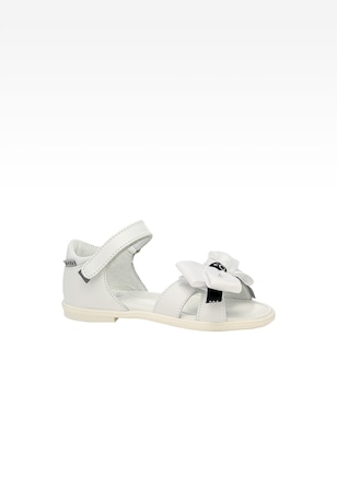 Sandały BARTEK 16041001, dla dziewcząt, biały