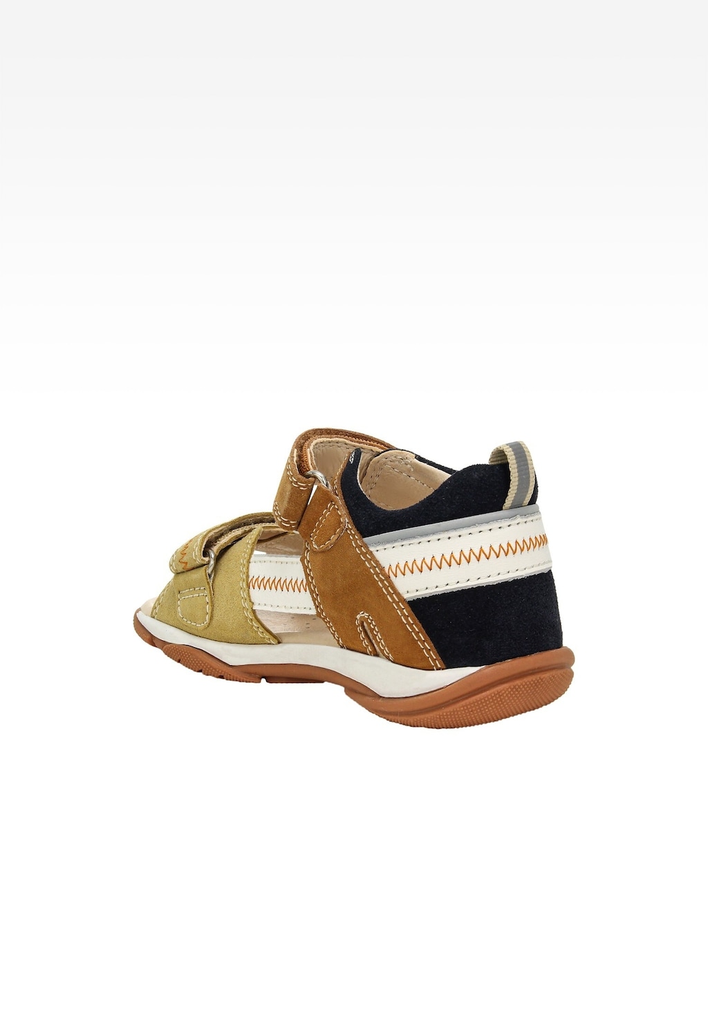 Béžovo-hnědé sandály BARTEK 84409-68 Widok 4