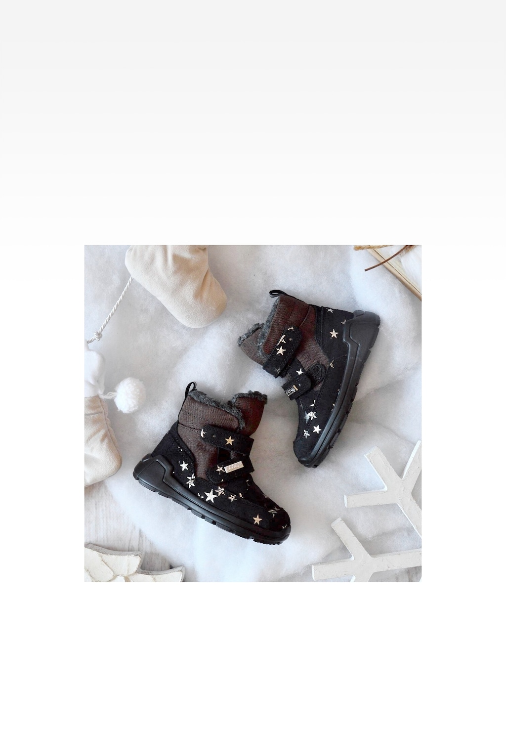 Zateplené kozačky BARTEK 11033104, pro dívky, černo-hnědé Widok 8