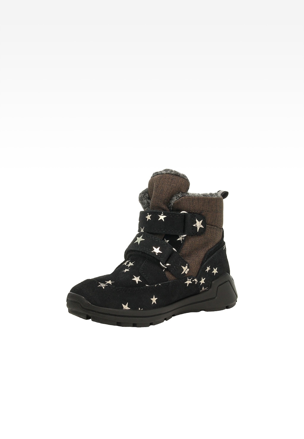 Zateplené kozačky BARTEK 11033104, pro dívky, černo-hnědé Widok 3